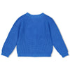 Meisjes Vest gebreid - Amour Toujours van Jubel in de kleur Blauw in maat 128.