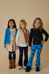 Jubel Flared broek AOP - Amour Toujours