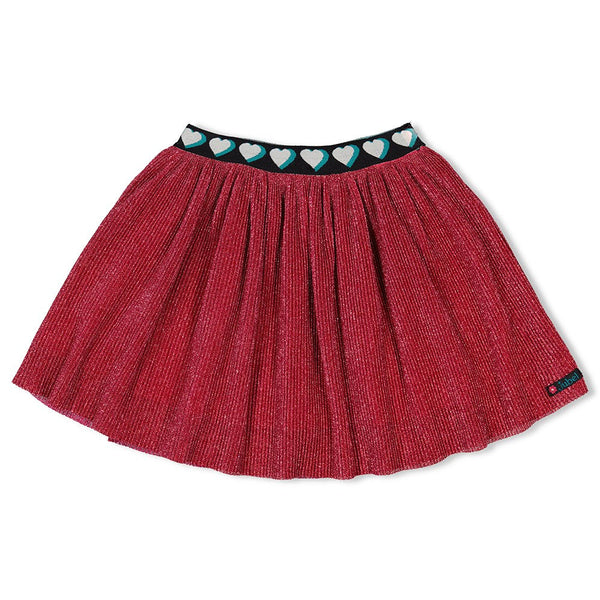 Meisjes Rok plissé - Girls Club van Jubel in de kleur Roze in maat 128.