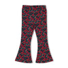 Meisjes Flared broek AOP - Girls Club van Jubel in de kleur Antraciet in maat 128.