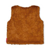 Meisjes Gilet Teddy - Forest Fancy van Jubel in de kleur Bruin in maat 128.