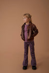 Jubel Flared broek AOP - Forest Fancy