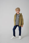 Jongens Longsleeve streep - Coastal Cool van Sturdy in de kleur Marine in maat 128.