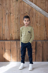 Jongens Cargo broek - Coastal Cool van Sturdy in de kleur Marine in maat 128.
