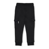 Jongens Cargo broek - Jump For Joy van Sturdy in de kleur Antraciet in maat 128.