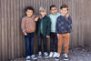 Jongens Broek - Fun Days van Sturdy in de kleur Camel in maat 128.