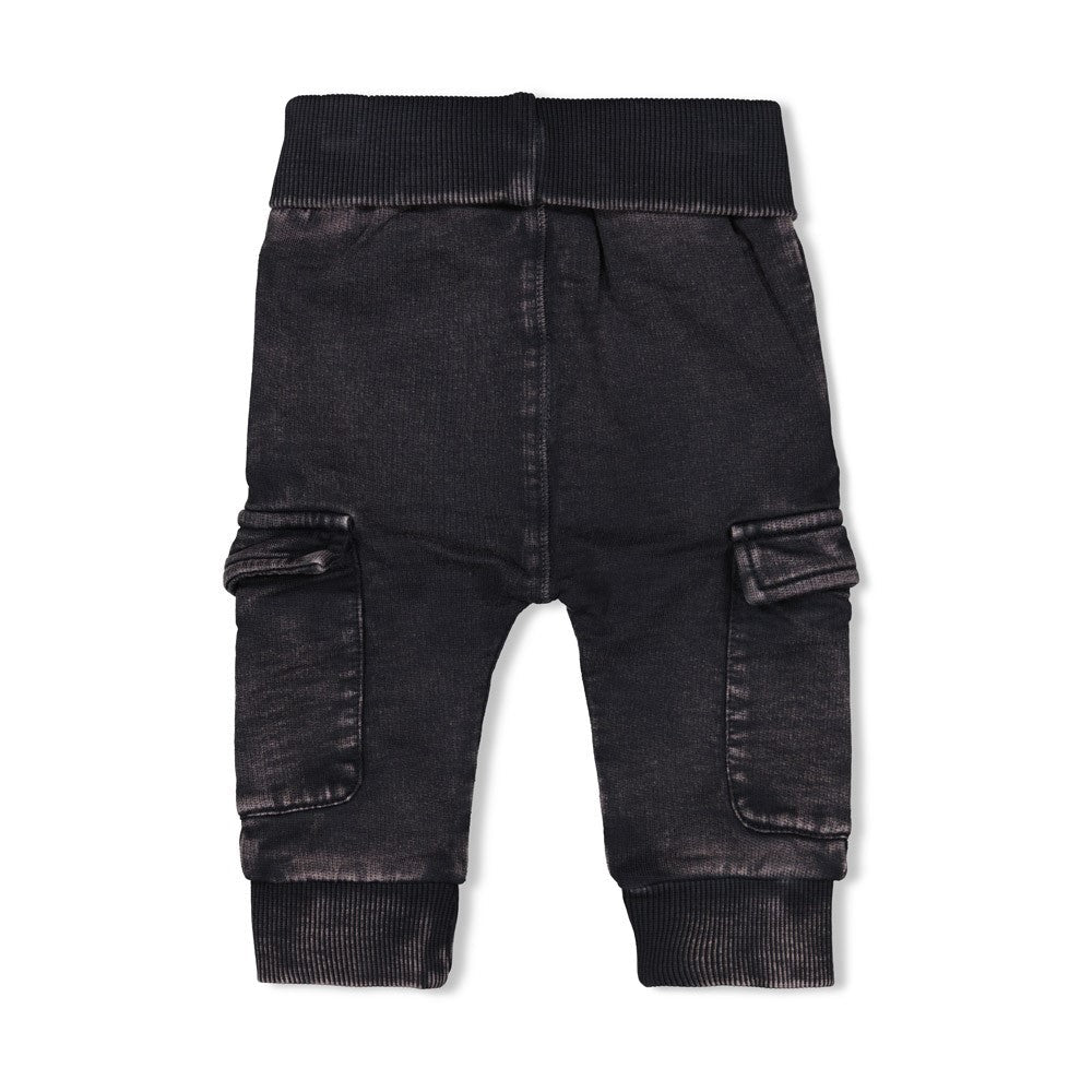 Jongens Broek jogg denim - Winter Denims van Feetje in de kleur Grijs in maat 86.