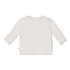 Unisexs Longsleeve - Dear Autumn van Feetje in de kleur Off White in maat 62.