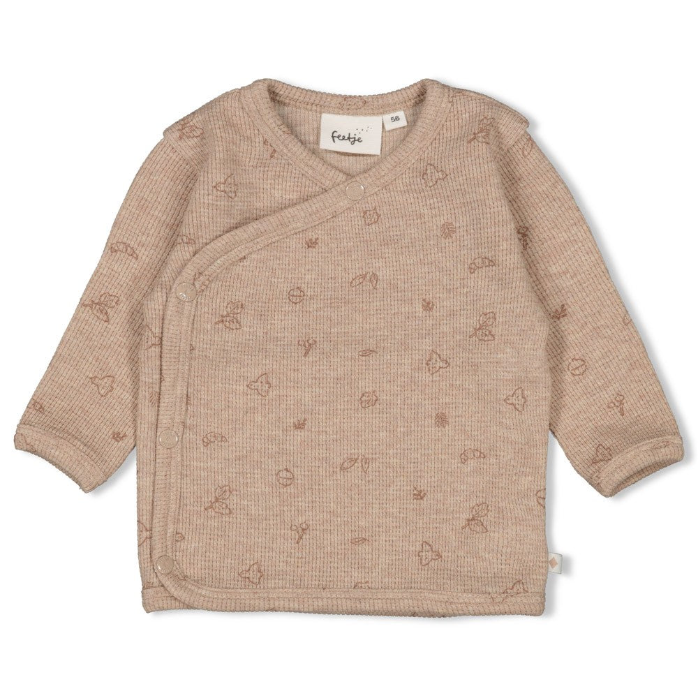 Feetje Overslagshirt rib AOP - Fall Favorites