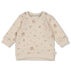 Unisexs Sweater AOP - Fall Favorites van Feetje in de kleur Off White in maat 62.