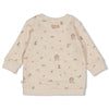 Unisexs Sweater AOP - Fall Favorites van Feetje in de kleur Off White in maat 62.