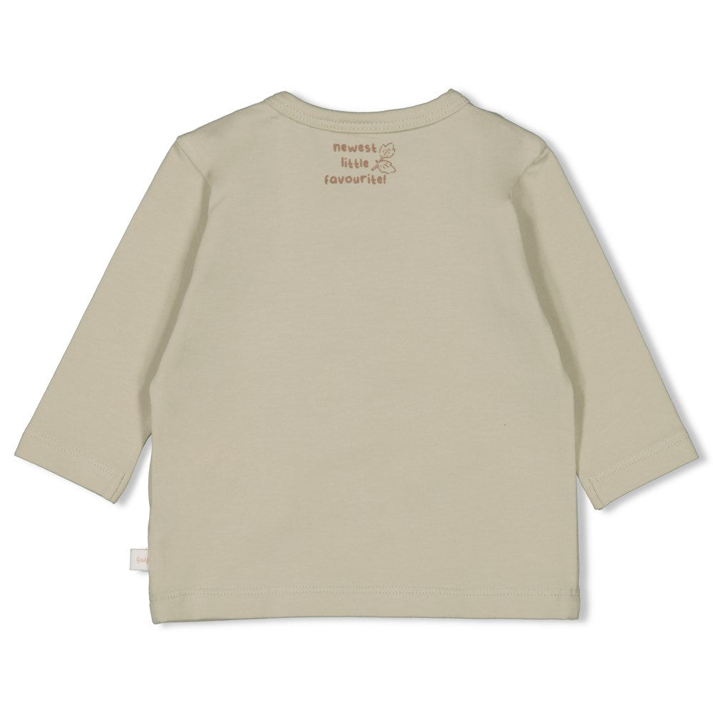 Unisexs Longsleeve - Fall Favorites van Feetje in de kleur Groen in maat 62.