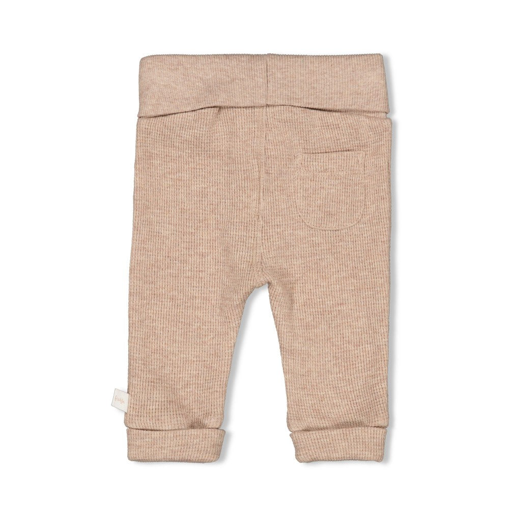 Unisexs Broek rib - Fall Favorites van Feetje in de kleur Bruin in maat 62.