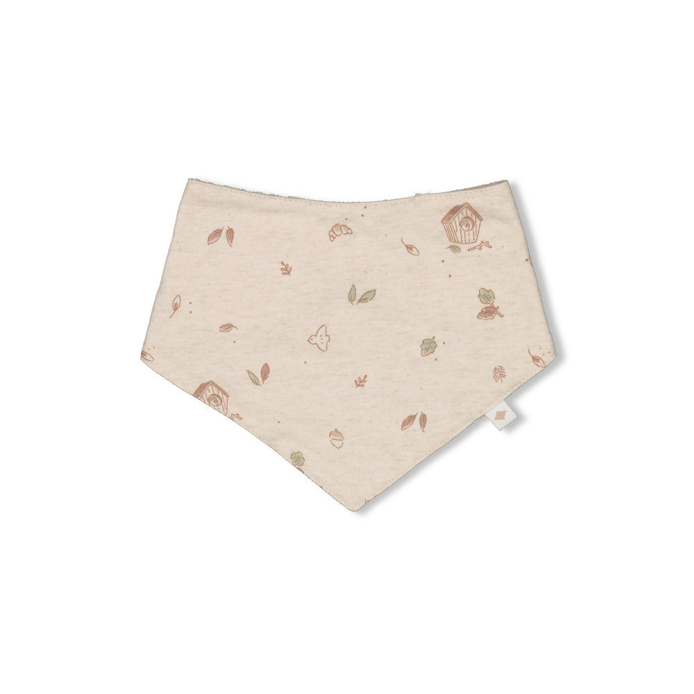 Unisexs Sjaal AOP - Fall Favorites van Feetje in de kleur Off White in maat 1.