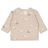 Unisexs Longsleeve AOP - Sleepy Sheepy van Feetje in de kleur Bruin in maat 62.