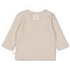 Unisexs Longsleeve rib met streep - Sleepy Sheepy van Feetje in de kleur Bruin in maat 62.