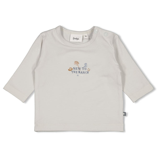 Jongens Longsleeve - Howdy van Feetje in de kleur Blauw in maat 62.