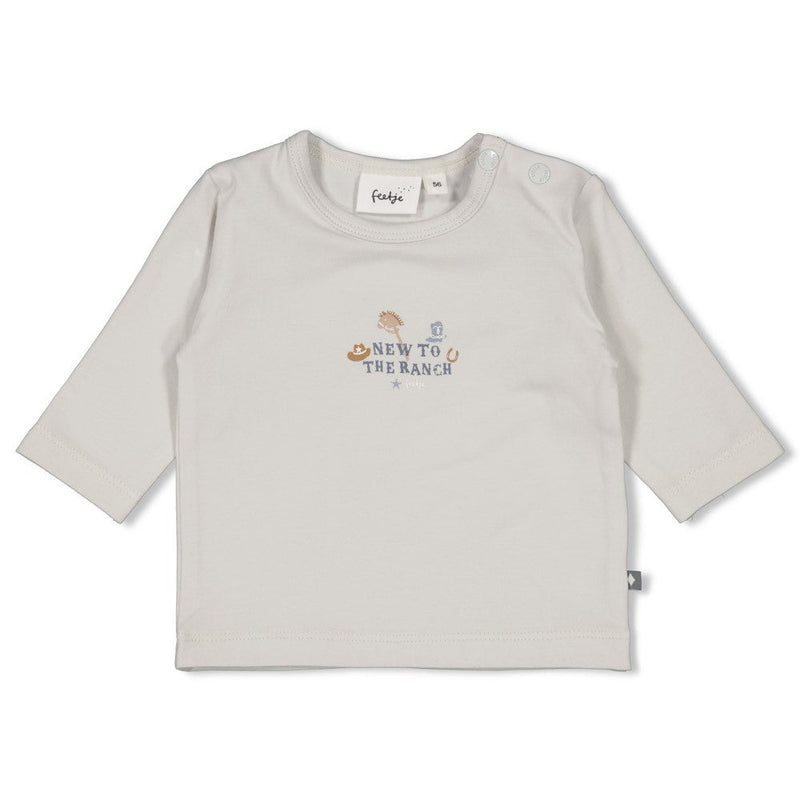 Jongens Longsleeve - Howdy van Feetje in de kleur Blauw in maat 62.