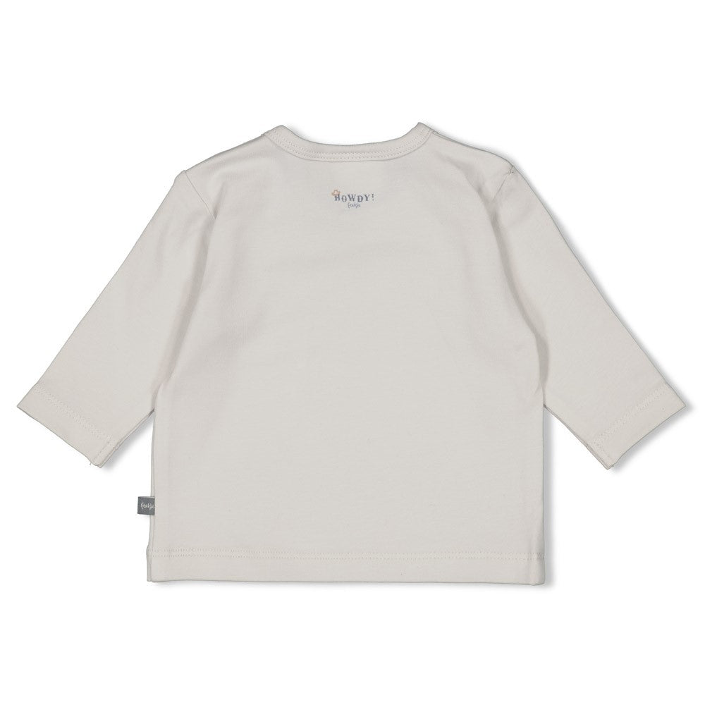 Jongens Longsleeve - Howdy van Feetje in de kleur Blauw in maat 62.