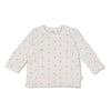 Meisjes Longsleeve AOP - Morning Sun van Feetje in de kleur Off White in maat 62.