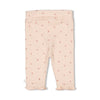 Meisjes Broek AOP - Morning Sun van Feetje in de kleur Roze in maat 62.