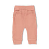 Meisjes Broek ajour rib - Morning Sun van Feetje in de kleur Roze in maat 62.