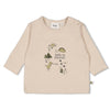 Jongens Longsleeve - Rawrsome van Feetje in de kleur Off White in maat 86.