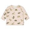 Jongens Longsleeve AOP - Rawrsome van Feetje in de kleur Off White in maat 86.