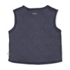 Jongens Omkeerbaar teddy gilet - Narwal van Feetje in de kleur Blauw in maat 86.
