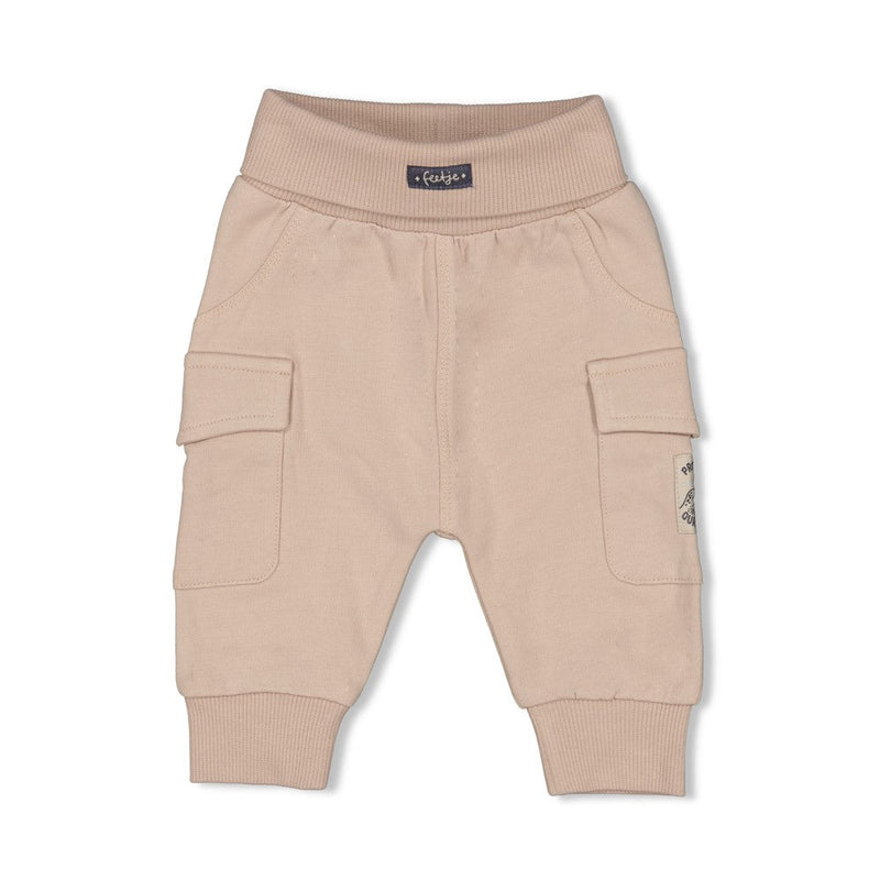 Jongens Broek - Narwal van Feetje in de kleur Bruin in maat 86.