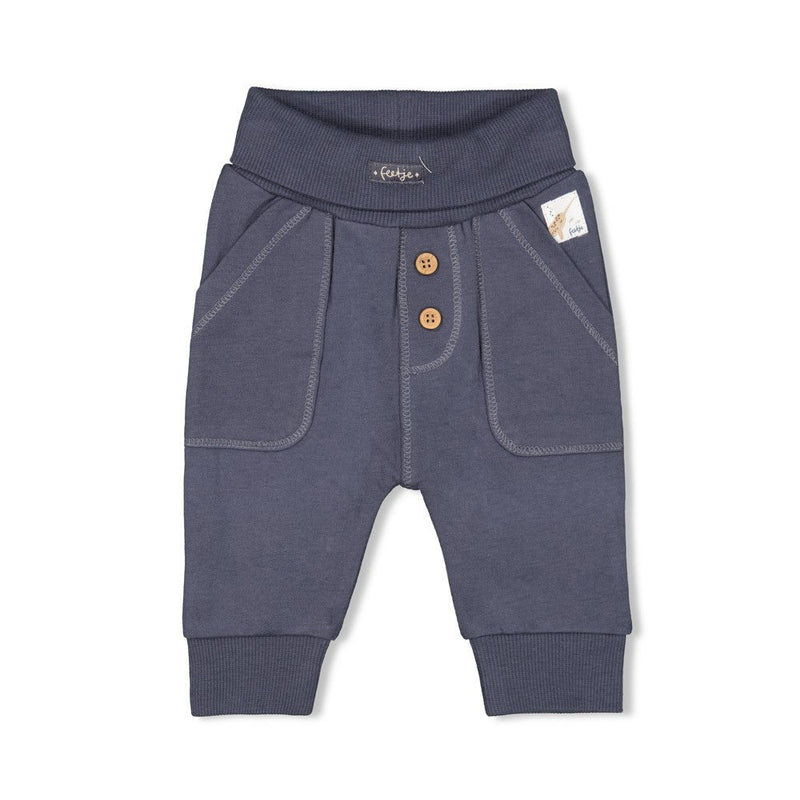 Jongens Broek - Narwal van Feetje in de kleur Blauw in maat 86.