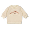 Meisjes Sweater - Dancing In The Moonlight van Feetje in de kleur Off White in maat 86.