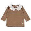 Meisjes Longsleeve - Dancing In The Moonlight van Feetje in de kleur Bruin in maat 86.