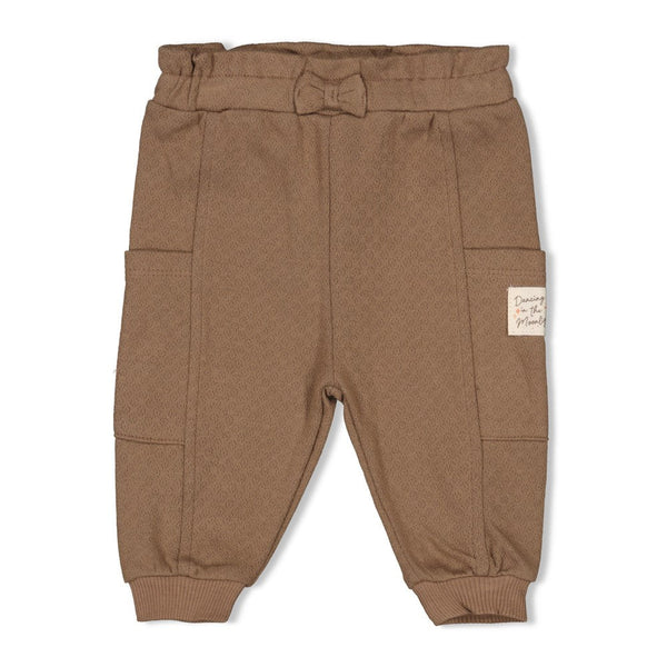 Meisjes Broek ruches - Dancing In The Moonlight van Feetje in de kleur Bruin in maat 86.