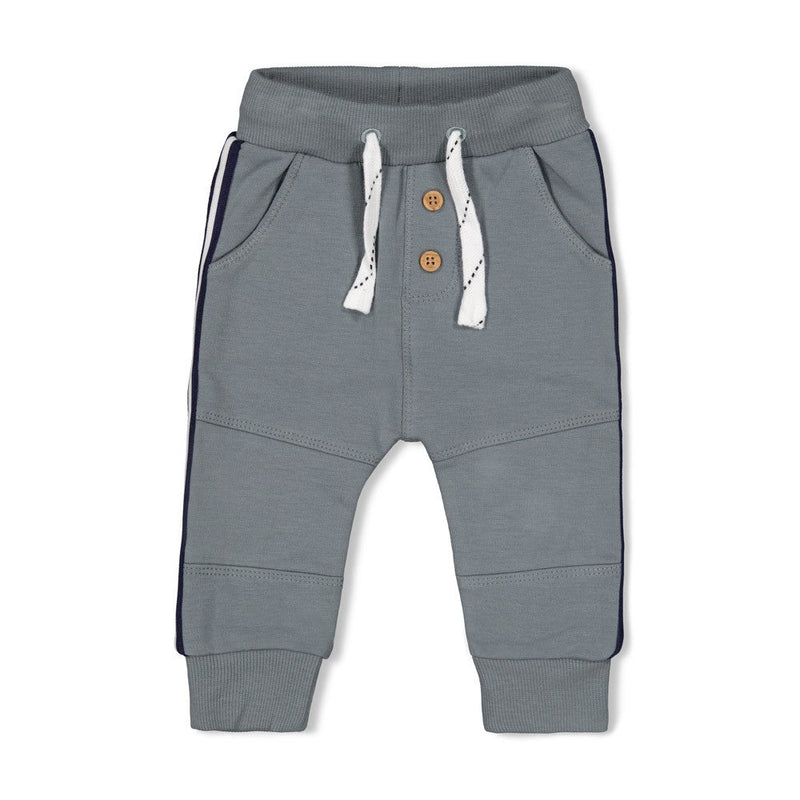 Jongens Broek - Let's Go! van Feetje in de kleur Blauw in maat 86.