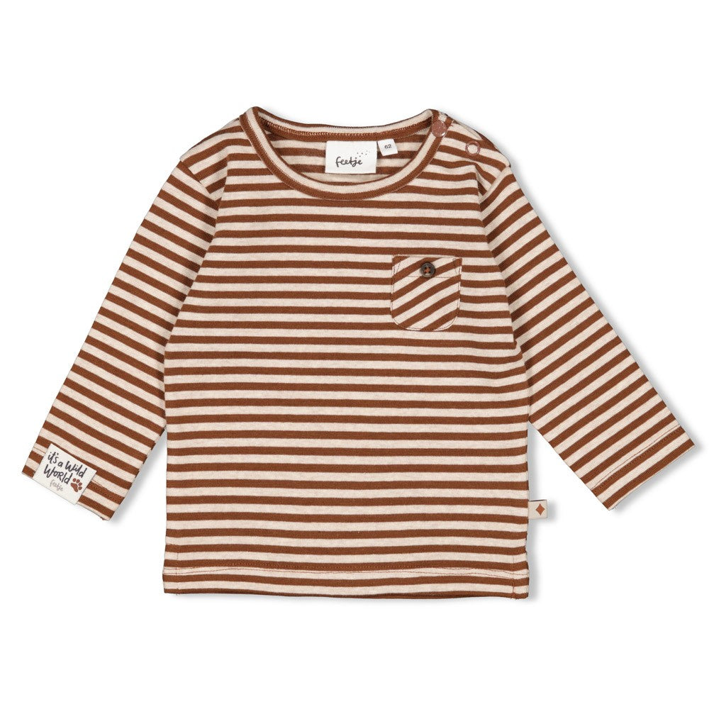 Feetje Longsleeve streep - Wild World