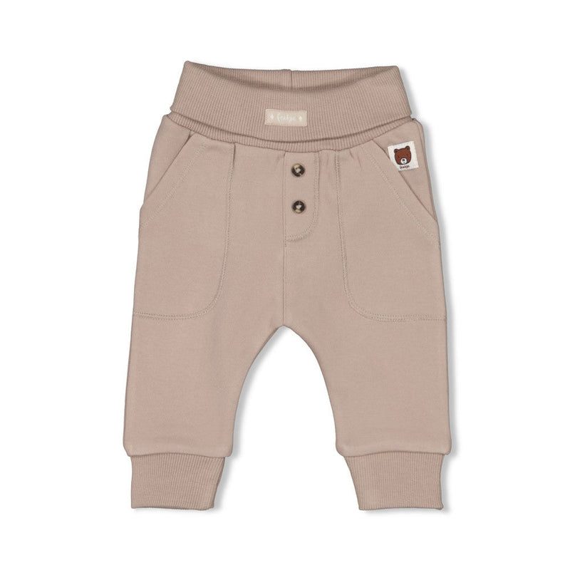 Jongens Broek - Wild World van Feetje in de kleur Grijs in maat 86.