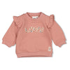 Meisjes Sweater - Woodland Bloom van Feetje in de kleur Roze in maat 86.