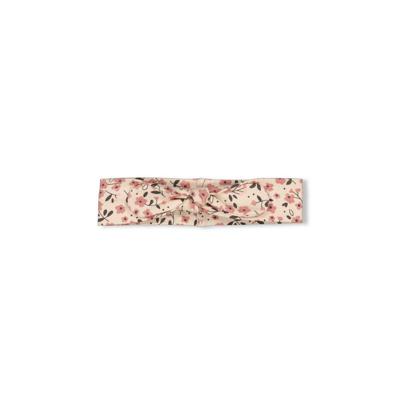 Meisjes Haarband AOP - Woodland Bloom van Feetje in de kleur Off White in maat 1.