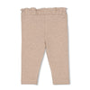 Meisjes Legging - Better Together van Feetje in de kleur Bruin in maat 86.