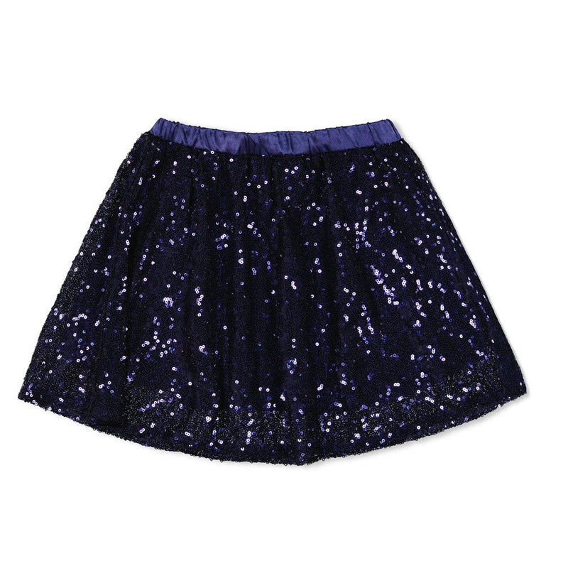 Meisjes Pailetten rok - Wild Soul van Jubel in de kleur Indigo in maat 128.