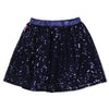 Meisjes Pailetten rok - Wild Soul van Jubel in de kleur Indigo in maat 128.