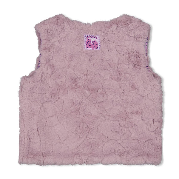 Jubel Omkeerbaar teddy gilet - Wild Soul