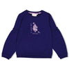 Meisjes Sweater - Wild Soul van Jubel in de kleur Indigo in maat 128.