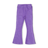 Meisjes Flared broek velours rib - Wild Soul van Jubel in de kleur Lavendel in maat 128.