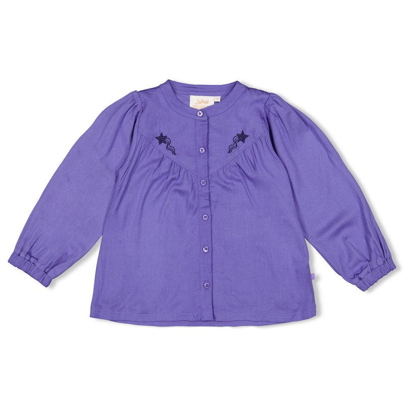 Meisjes Blouse - Wild Soul van Jubel in de kleur Lavendel in maat 128.