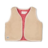 Meisjes Teddy gilet - Queen Of Hearts van Jubel in de kleur Offwhite in maat 128.