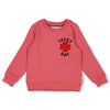 Meisjes Sweater - Queen Of Hearts van Jubel in de kleur Roze in maat 128.