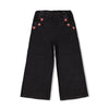 Meisjes Culotte denim look - Queen Of Hearts van Jubel in de kleur Antraciet in maat 128.