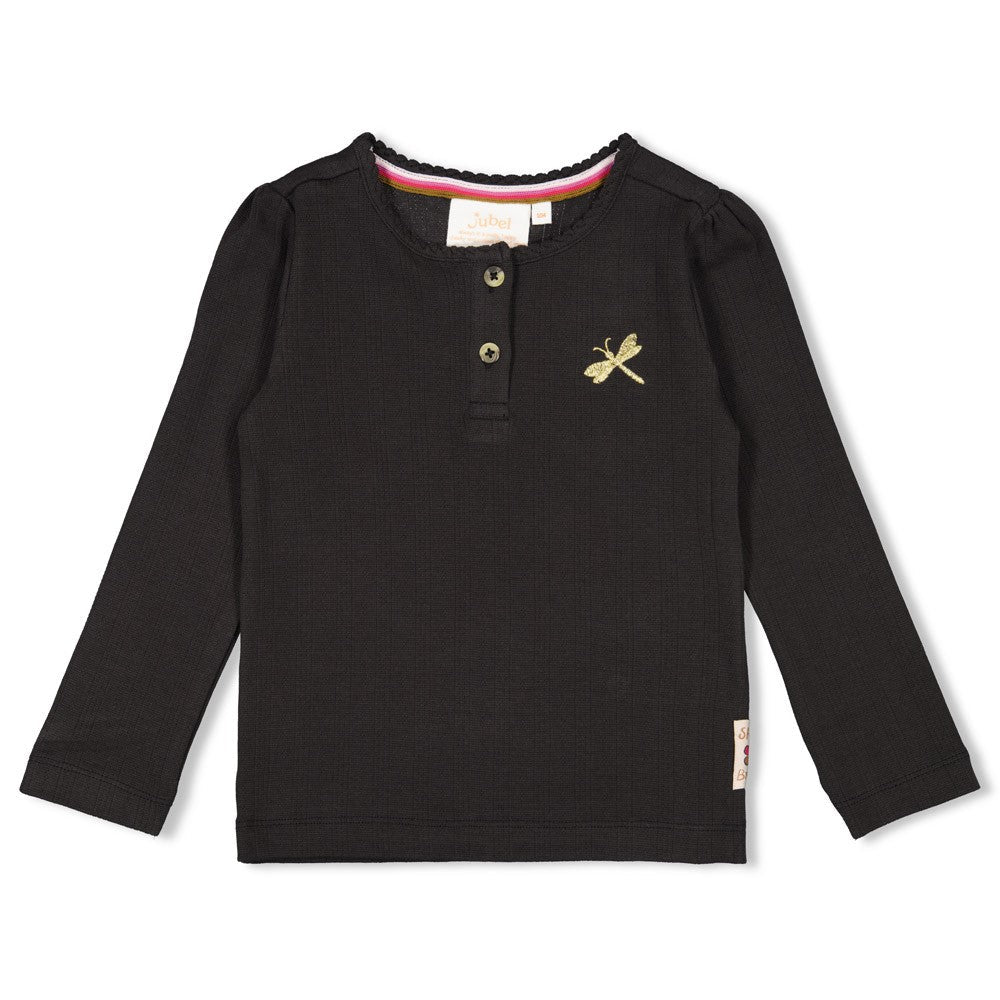 Jubel Longsleeve ajour rib - Shine Bright